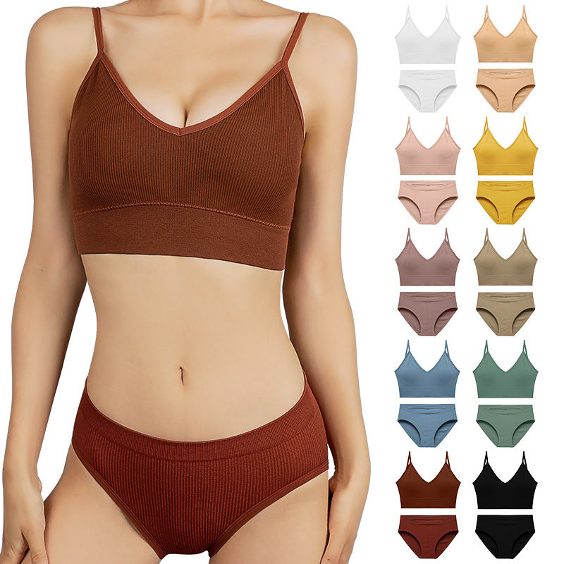 No Steel Ring Big Breasts Friendly Sexy Bottoming Camisole Suit