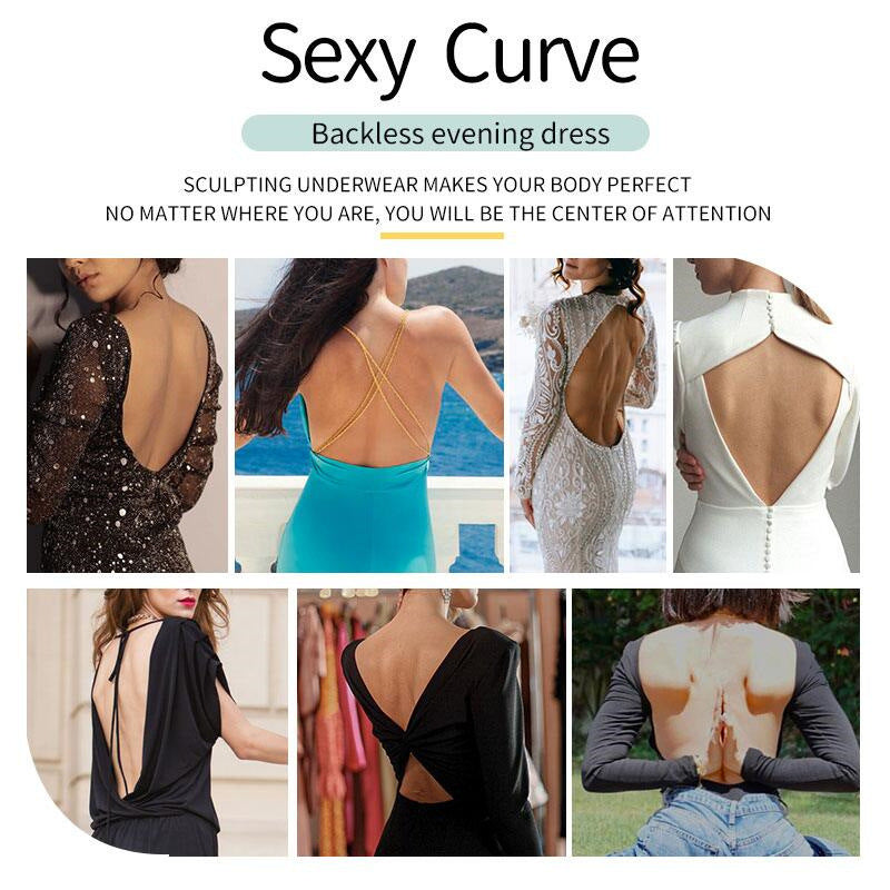 Deep V Backless Abdominal Corset