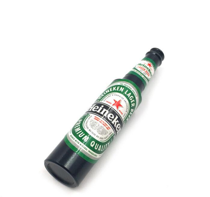 New Design Mini Beer Smoking Metal Herb Tobacco Pipes