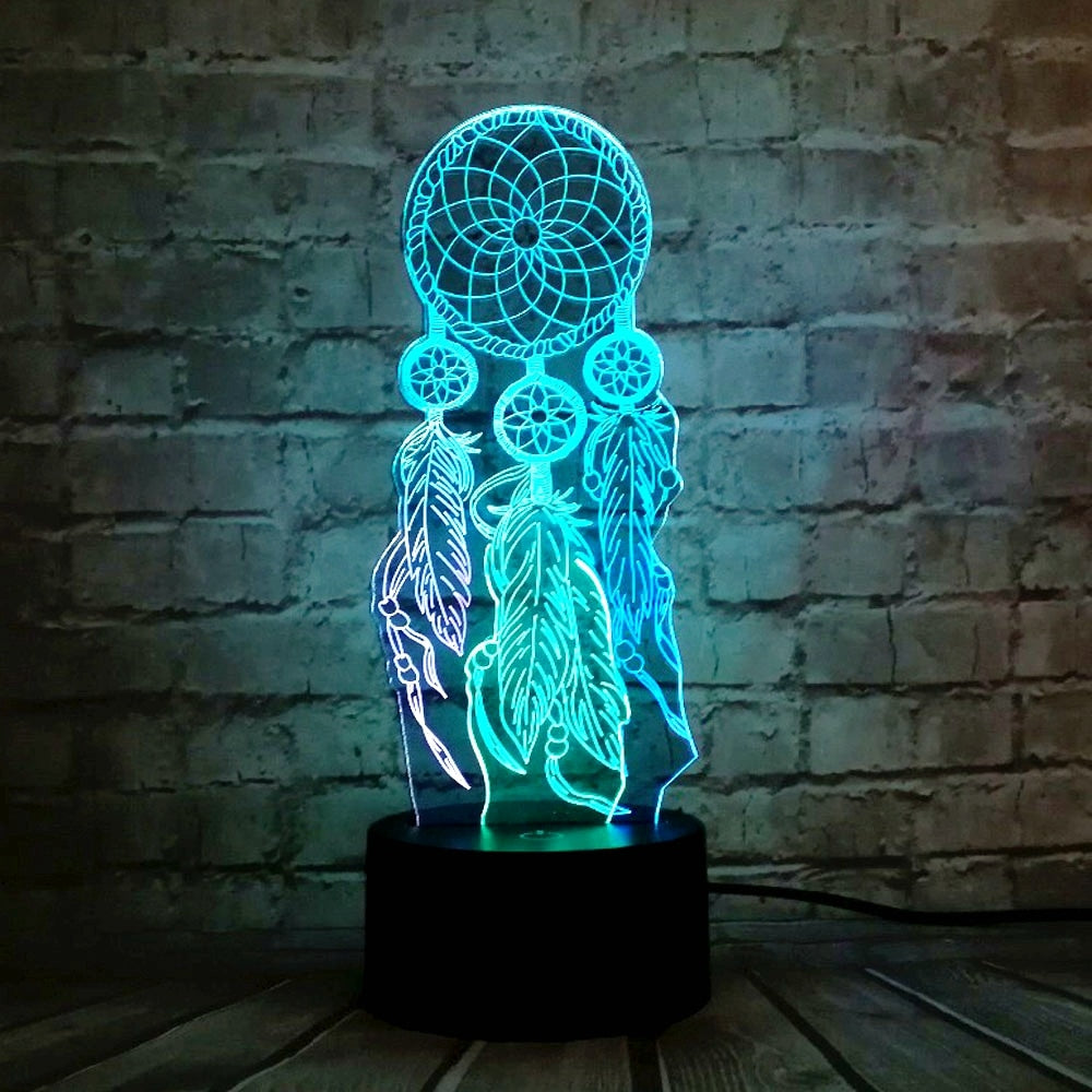 Wind Chimes Table Lamp