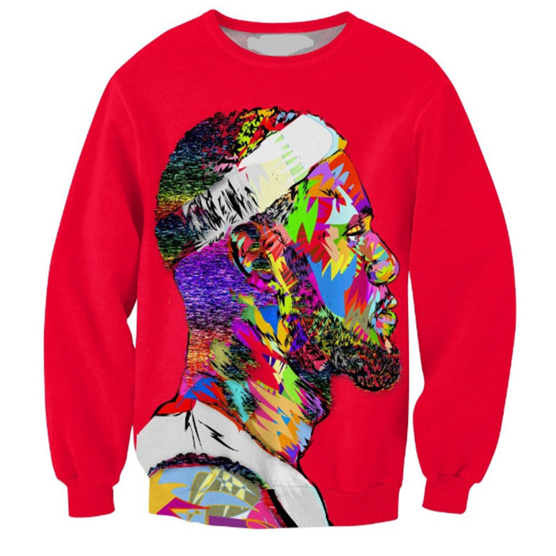 lebron james 3d sweatshirt