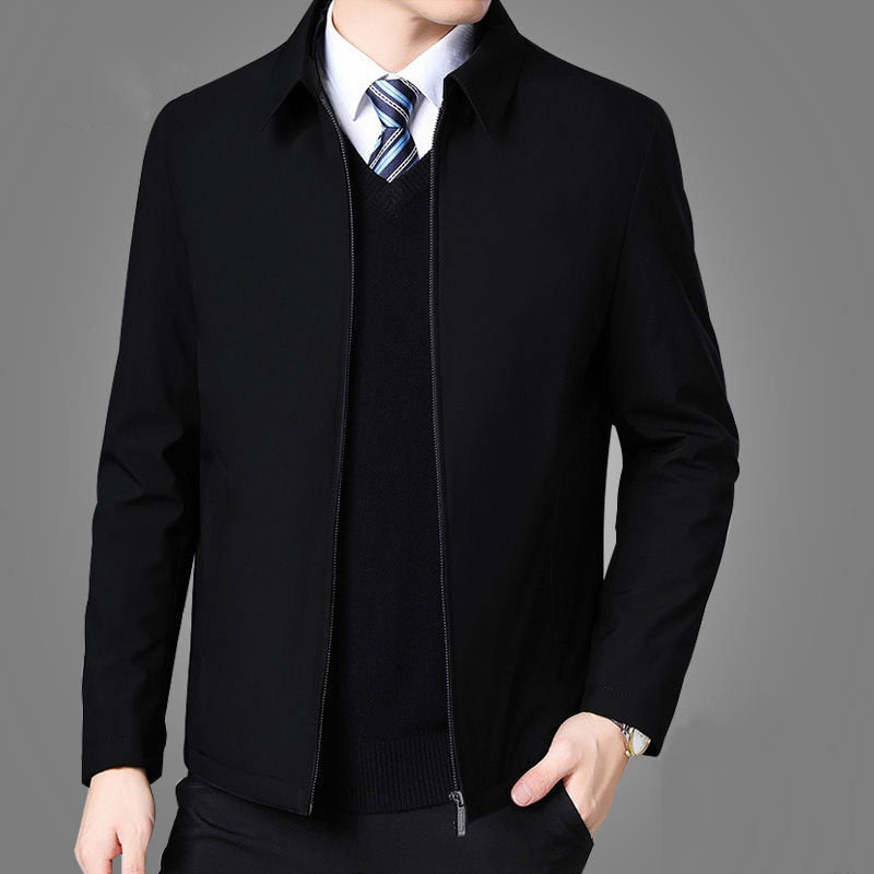 Winter Jacket Zipper Side Pocket