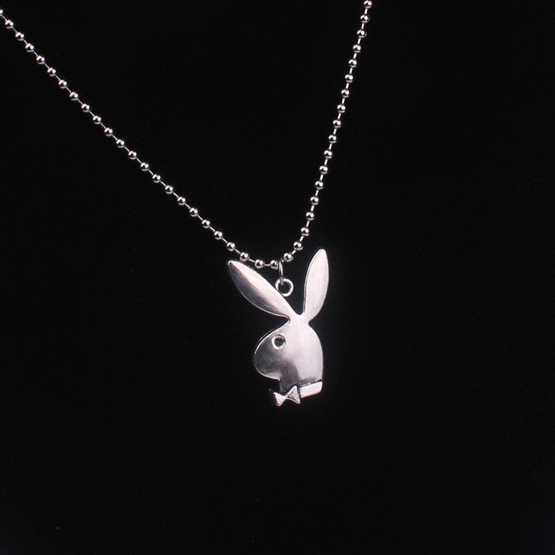 New Women Cute Long Ear Bunny Pendant