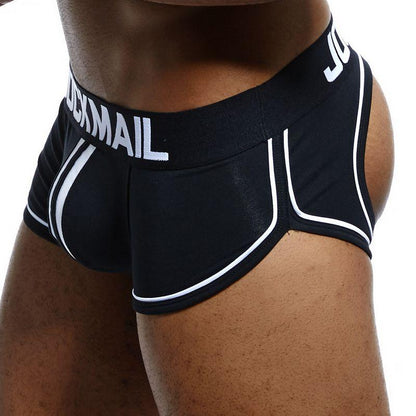 JockMail Mens Underwear Cotton Low Waist Thongs