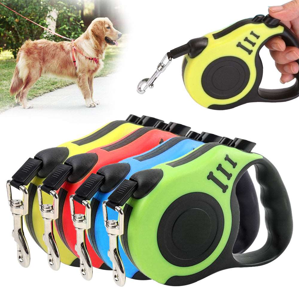 Automatic Retractable Nylon Dog Cat Lead