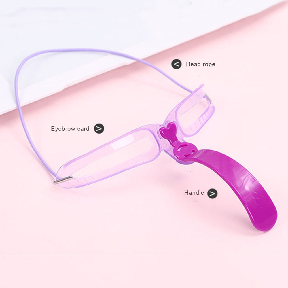 Reusable 8 in1 Eyebrow Shaping Template