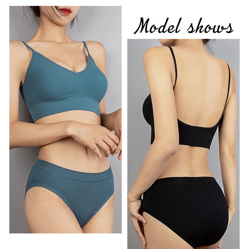 No Steel Ring Big Breasts Friendly Sexy Bottoming Camisole Suit