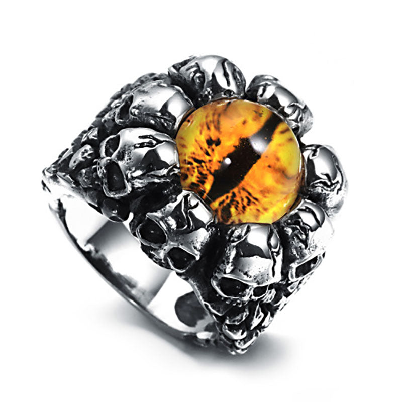 Skull Biker Punk Rings