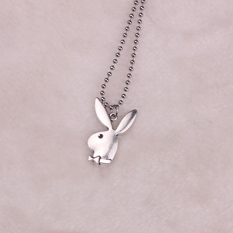 New Women Cute Long Ear Bunny Pendant