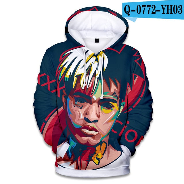 Rapper XXX Tentacion Cotton Hoodies