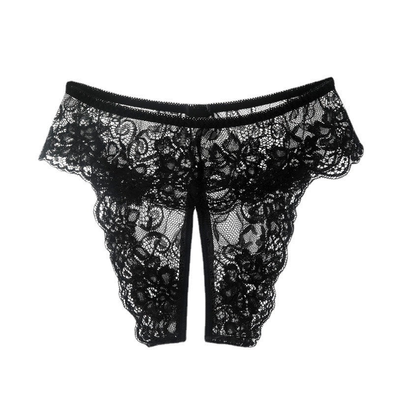 Temptation Sexy Leak Hip Open Stall Exciting Erotic Panties Open Crotch