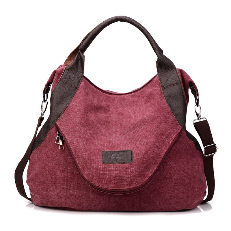 Kvky Brand Large Pocket Casual Tote