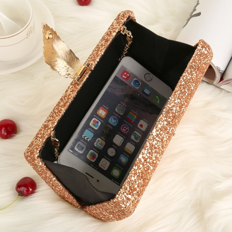 Sequined Clutch Evening Bags