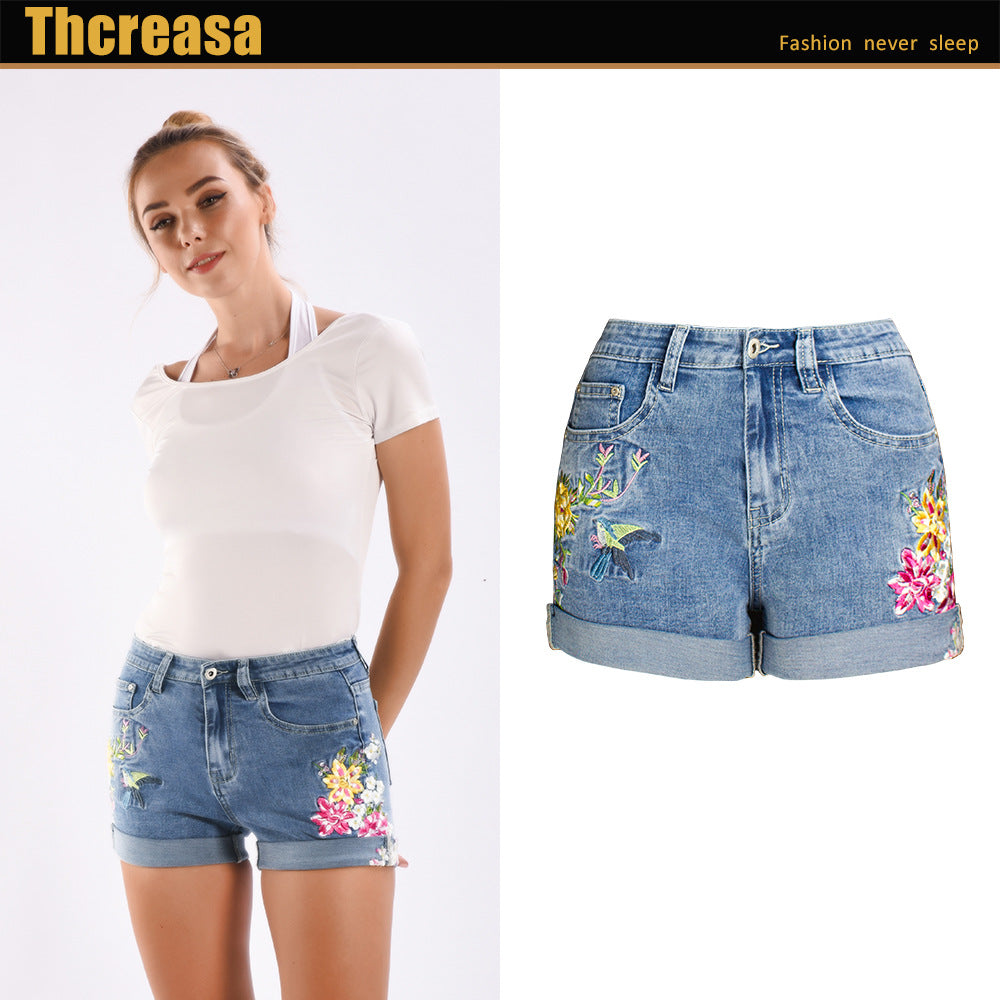 Women's Wide Foot Stretch Shorts Plus Size