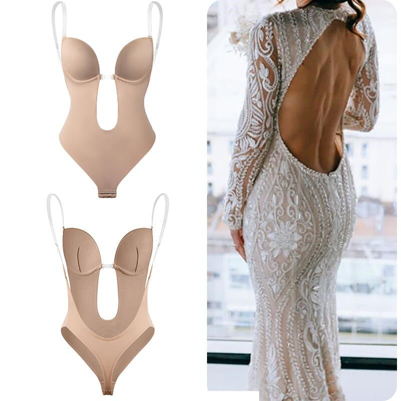 Deep V Backless Abdominal Corset