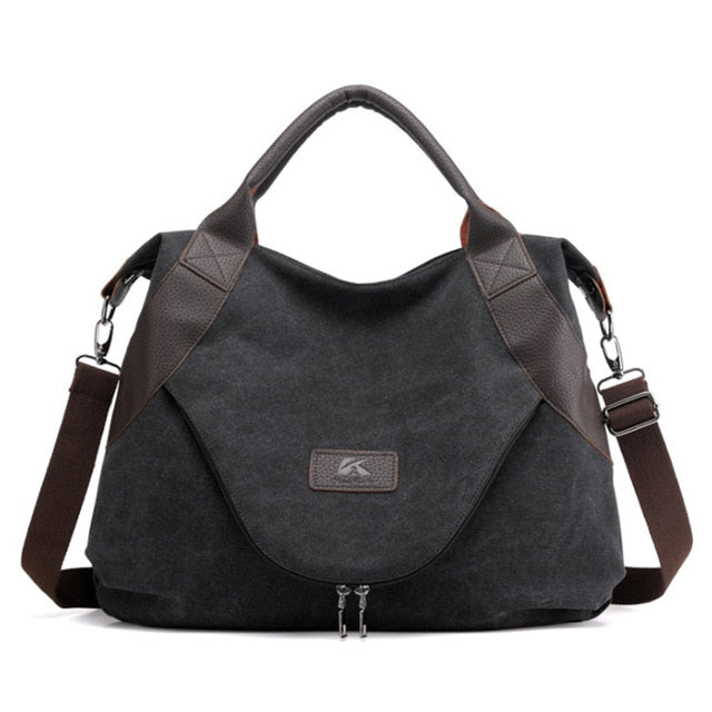 Kvky Brand Large Pocket Casual Tote