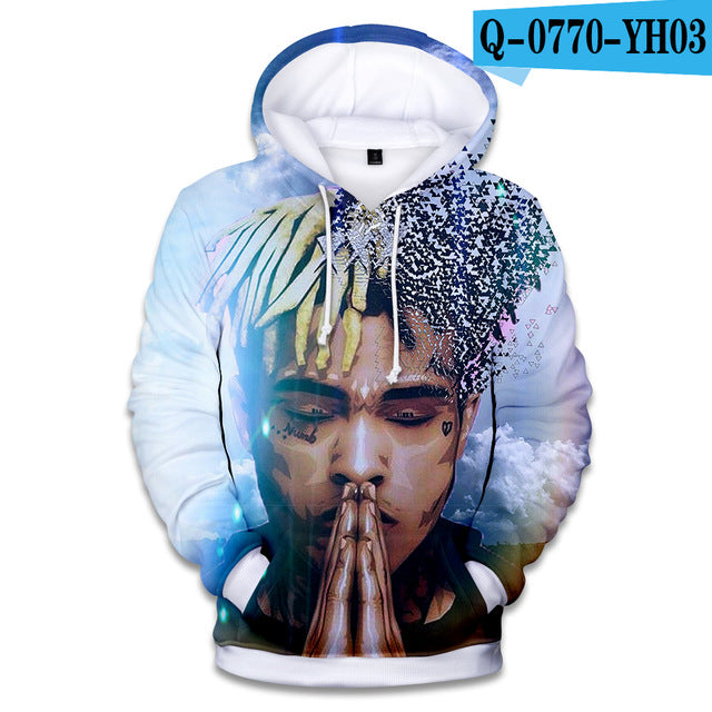 Rapper XXX Tentacion Cotton Hoodies