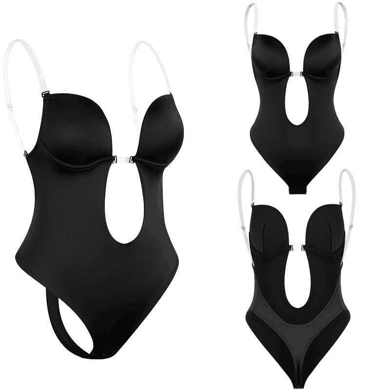 Deep V Backless Abdominal Corset