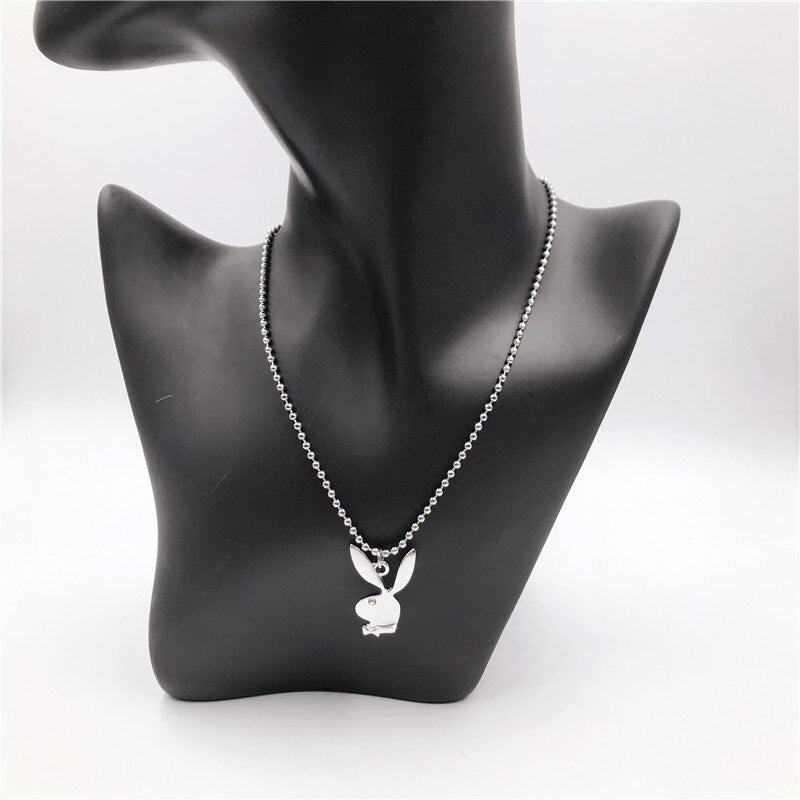 New Women Cute Long Ear Bunny Pendant