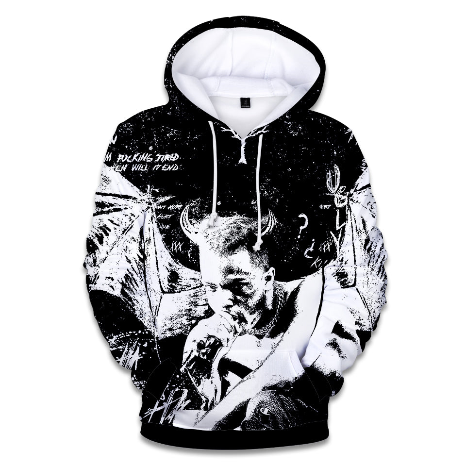 Rapper XXX Tentacion Cotton Hoodies