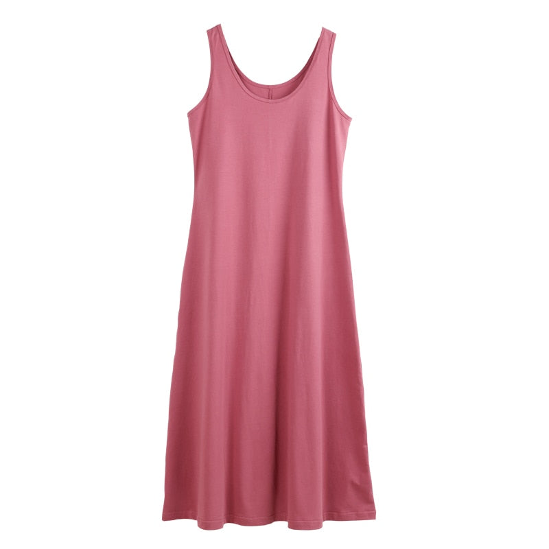 cotton tank dresses