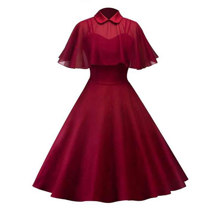 Elegant Vintage Gothic Spaghetti Strap Dress