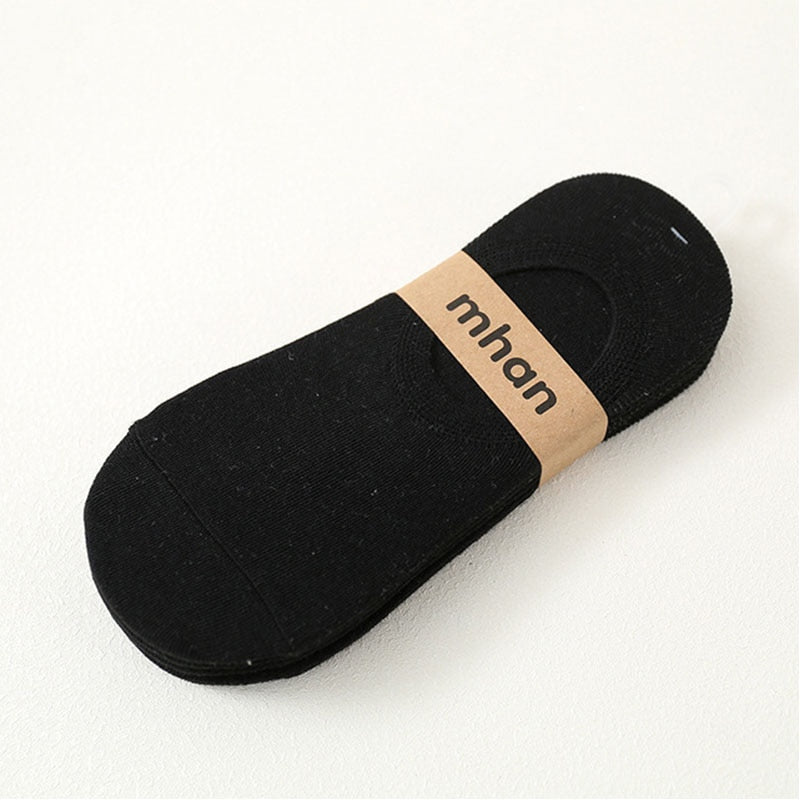 5Pair / Lot Fashion Happy Men Boat Socks