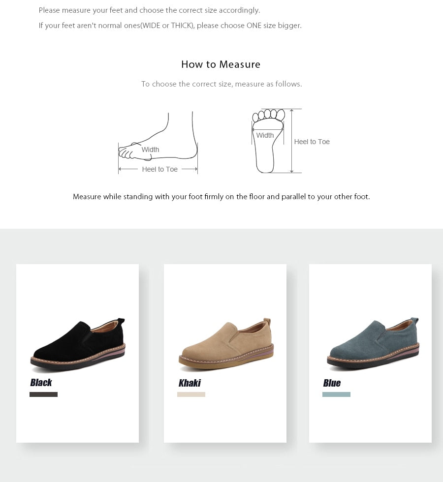 women flat suede leather casual shoes