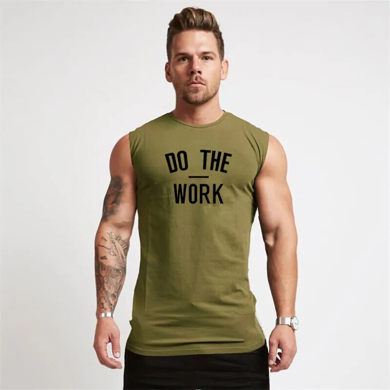 Muscleguy Brand Gyms Workout Sleeveless Shirt
