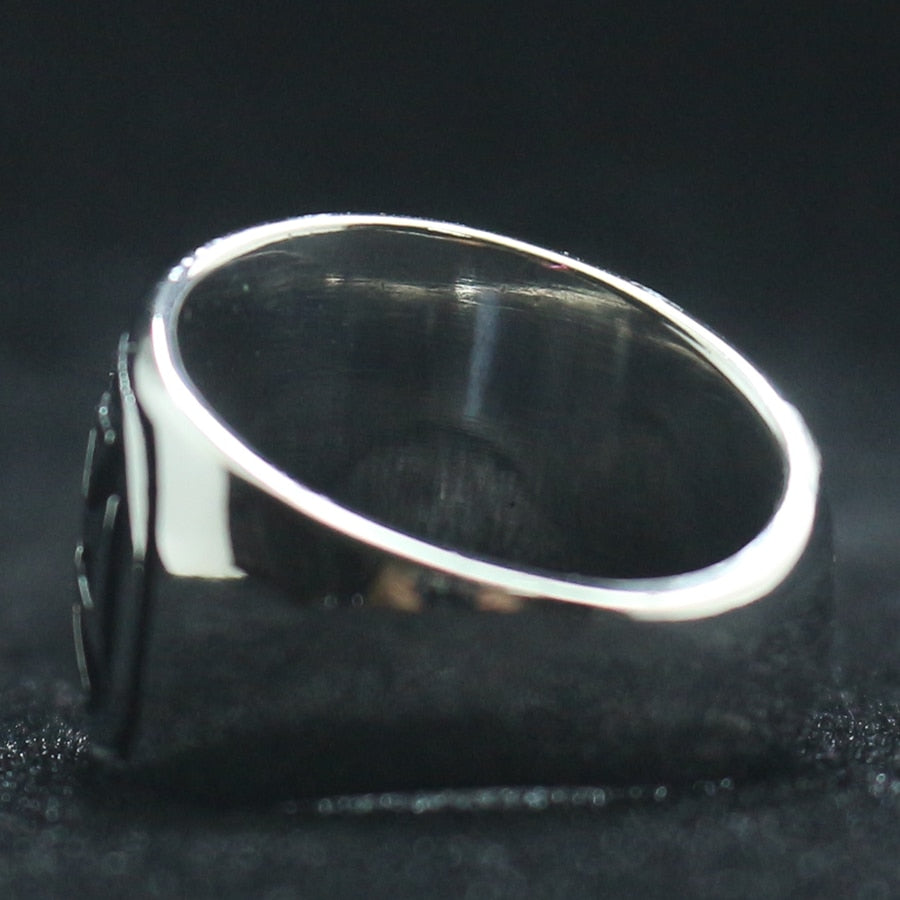 Rider Motorcycle Stainless Steel Cool Ride To Live, Biker Ring