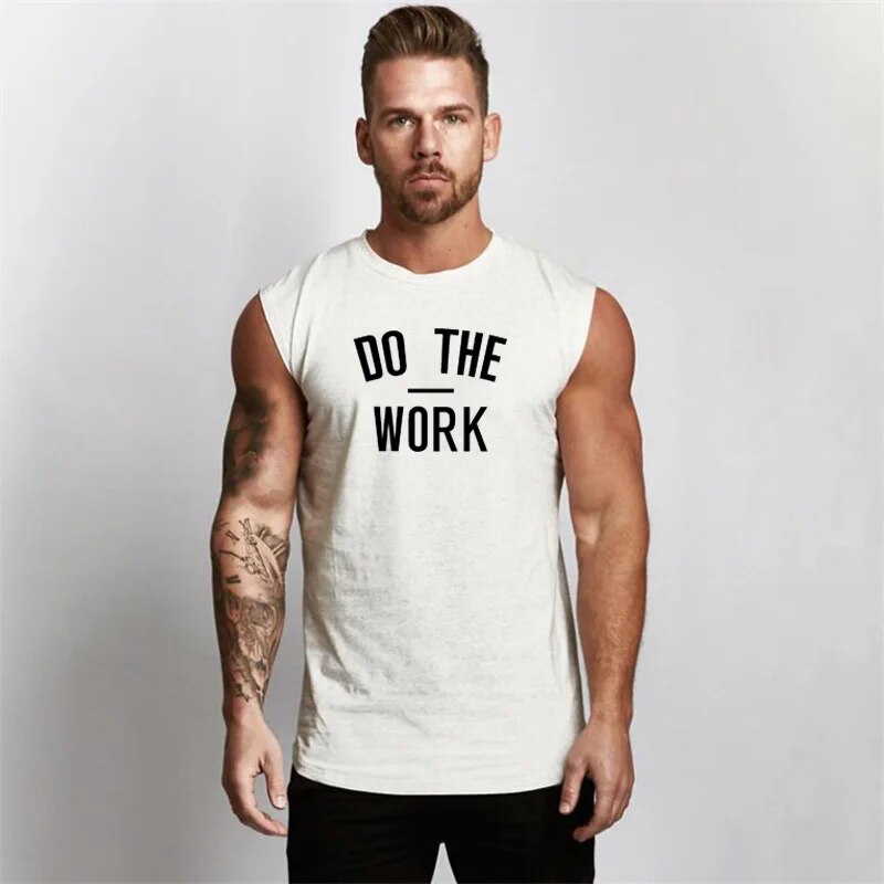 Muscleguy Brand Gyms Workout Sleeveless Shirt