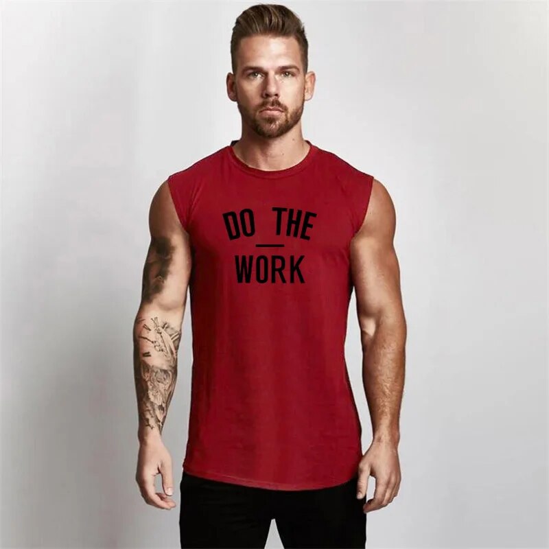 Muscleguy Brand Gyms Workout Sleeveless Shirt