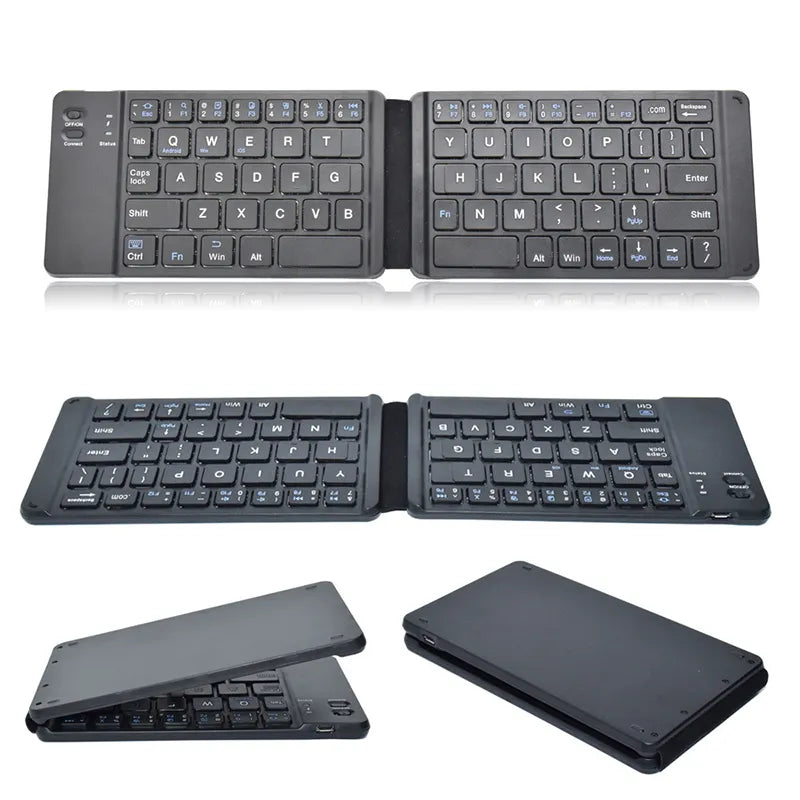 Handy Bluetooth Folding Mini Backlit Foldable Wireless Keypad