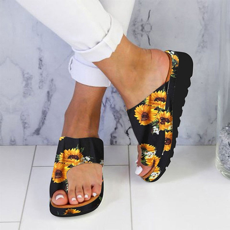 Women Comfy Platform Flat Sole
