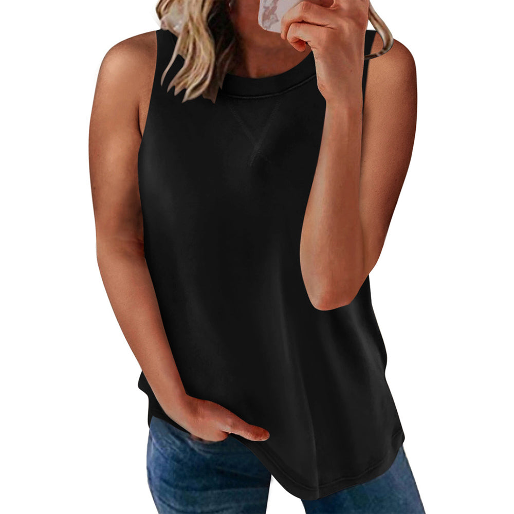 Loose Summer Solid Color Amazon Vest