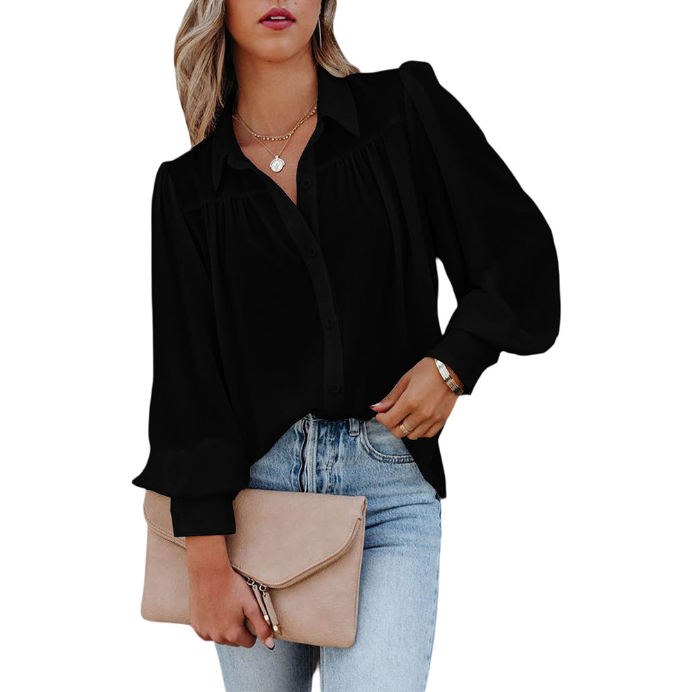 Solid Color Thin Shirt