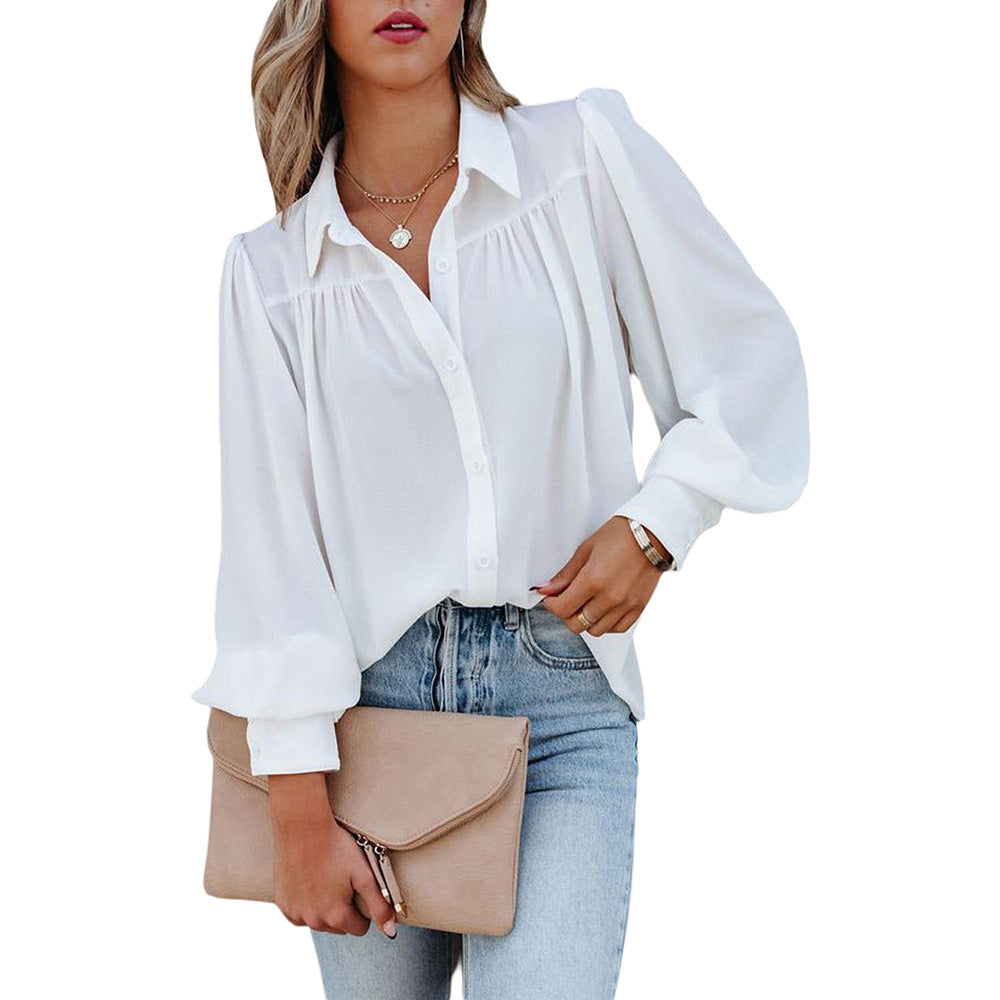 Solid Color Thin Shirt