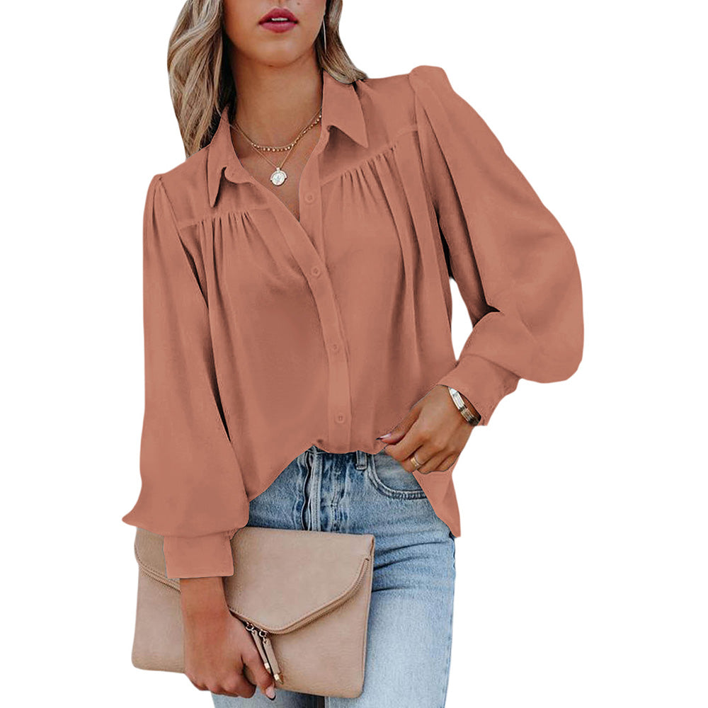 Solid Color Thin Shirt