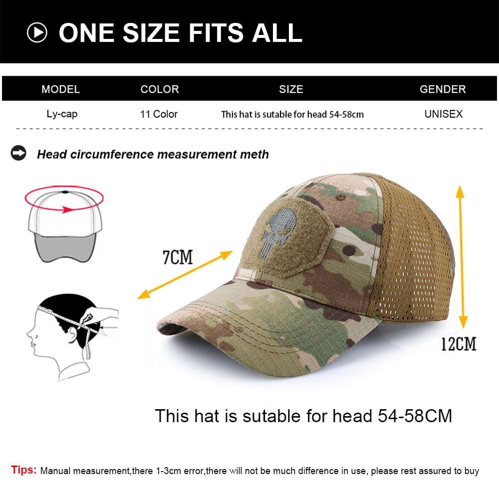Camouflage Military Tactical Baseball Cap
