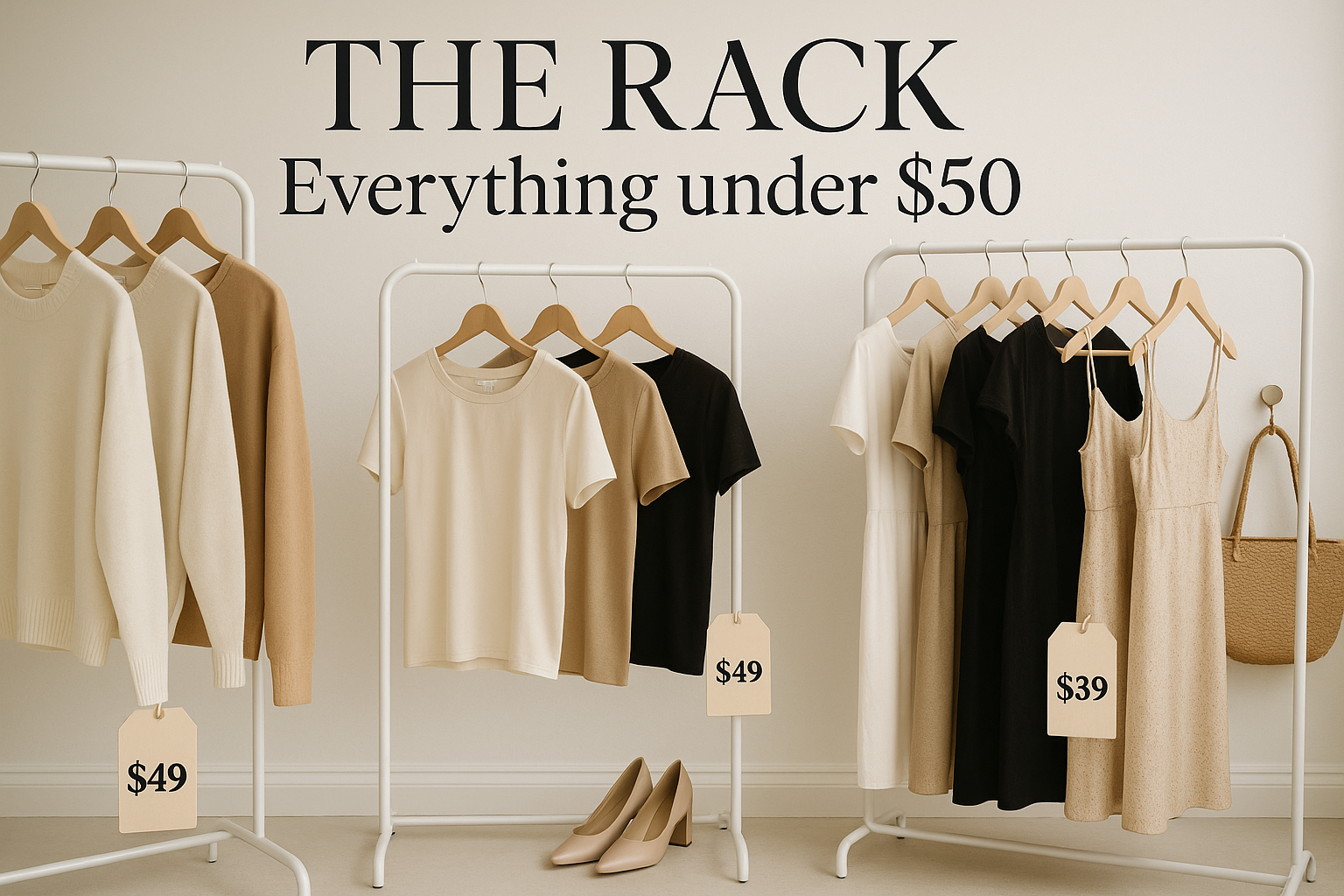 Everything $50. and below