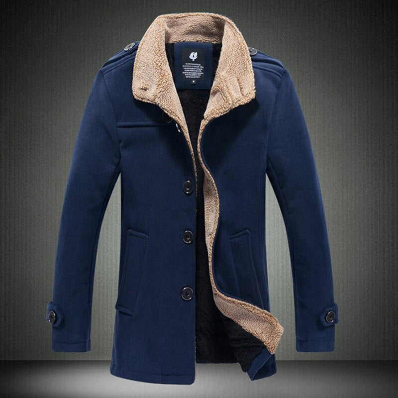 Jacket Men Winter Fleece