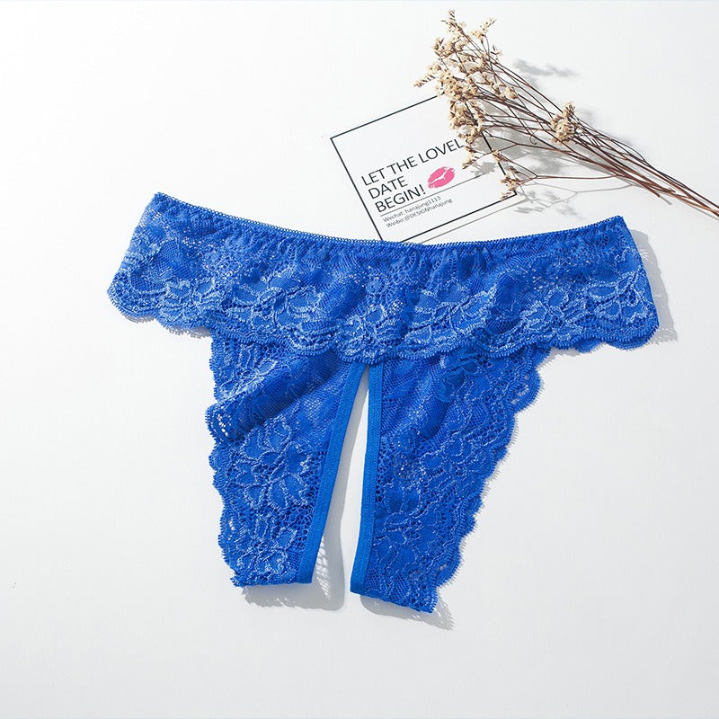 Temptation Sexy Leak Hip Open Stall Exciting Erotic Panties Open Crotch