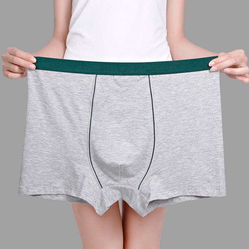 Men's cotton underwear plus size