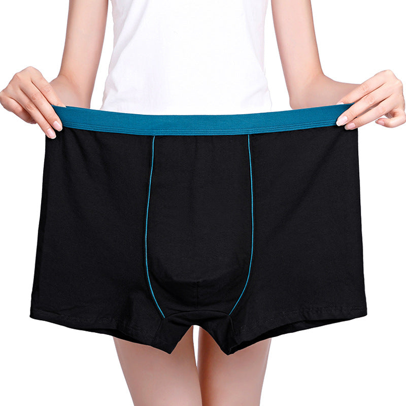 Men's cotton underwear plus size