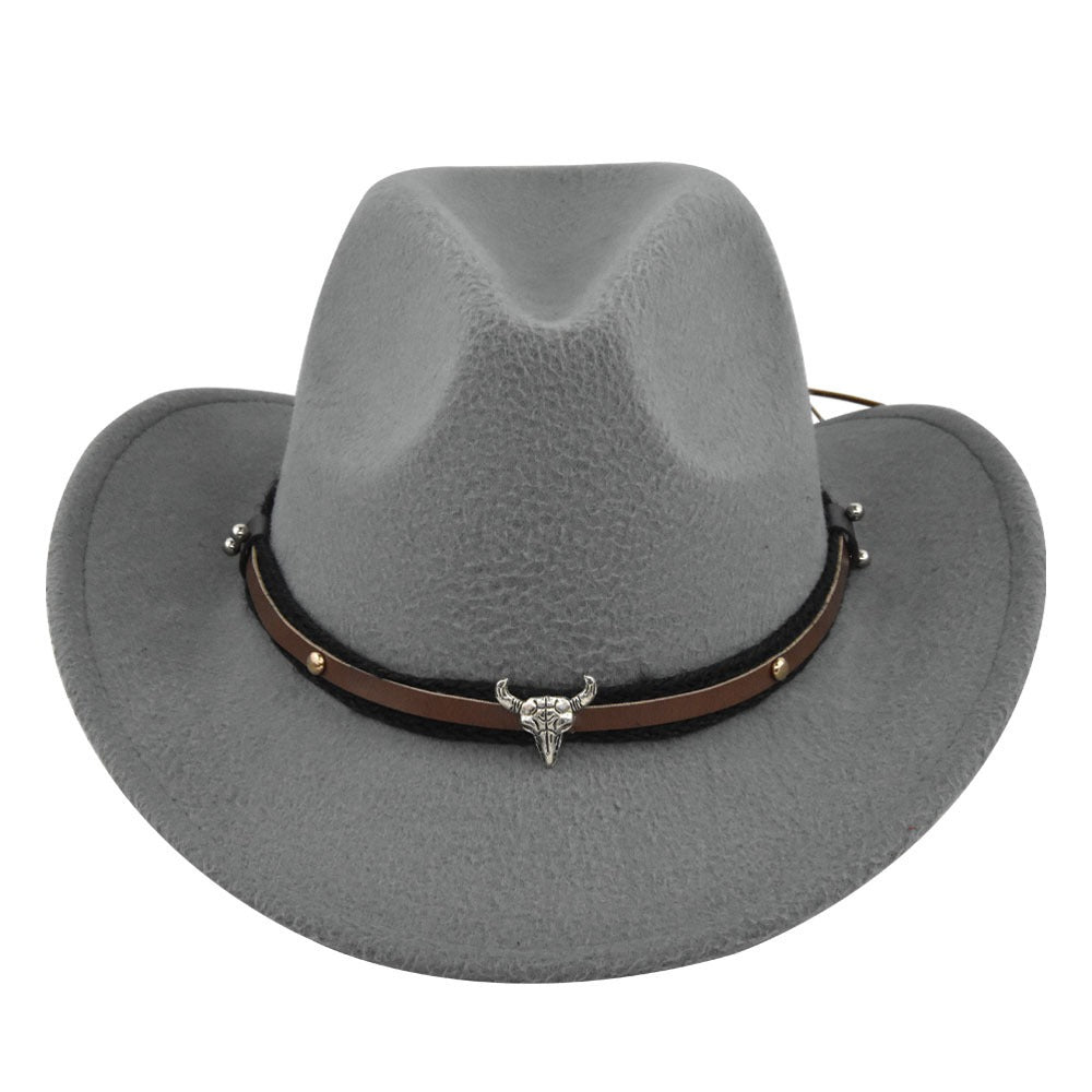 Cow head Western Denim Hat
