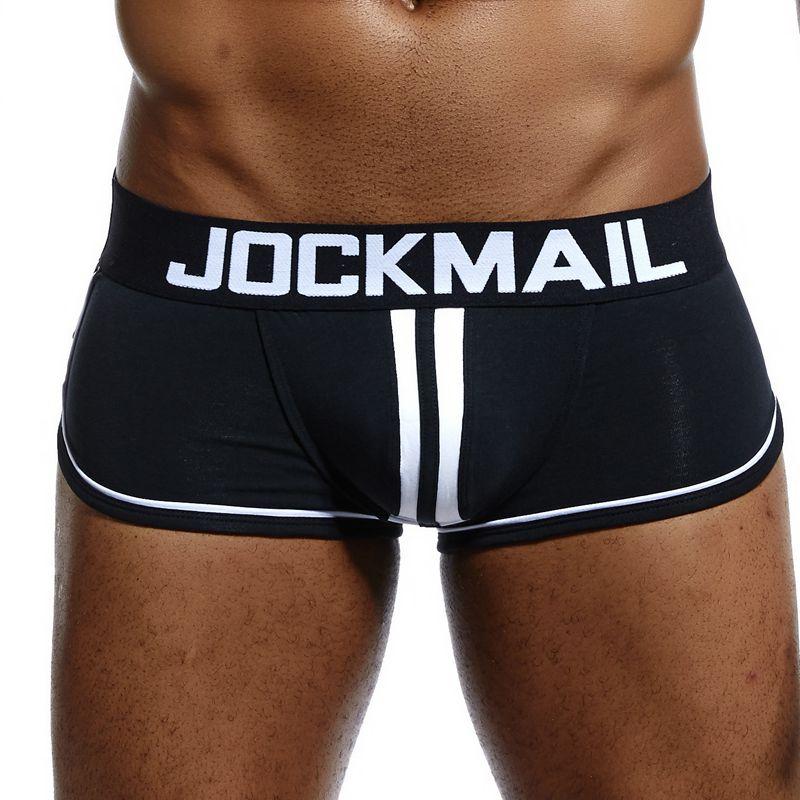 JockMail Mens Underwear Cotton Low Waist Thongs