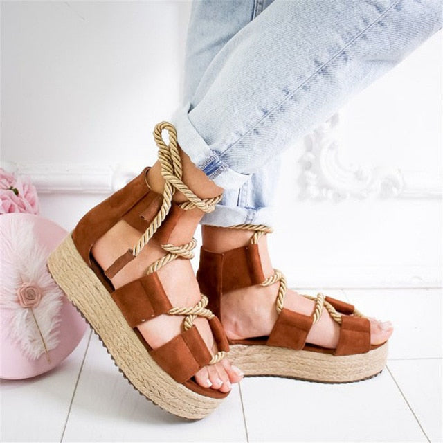 Summer Wedge Women Sandals