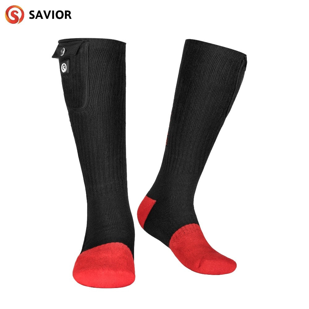 Warm heating socks,