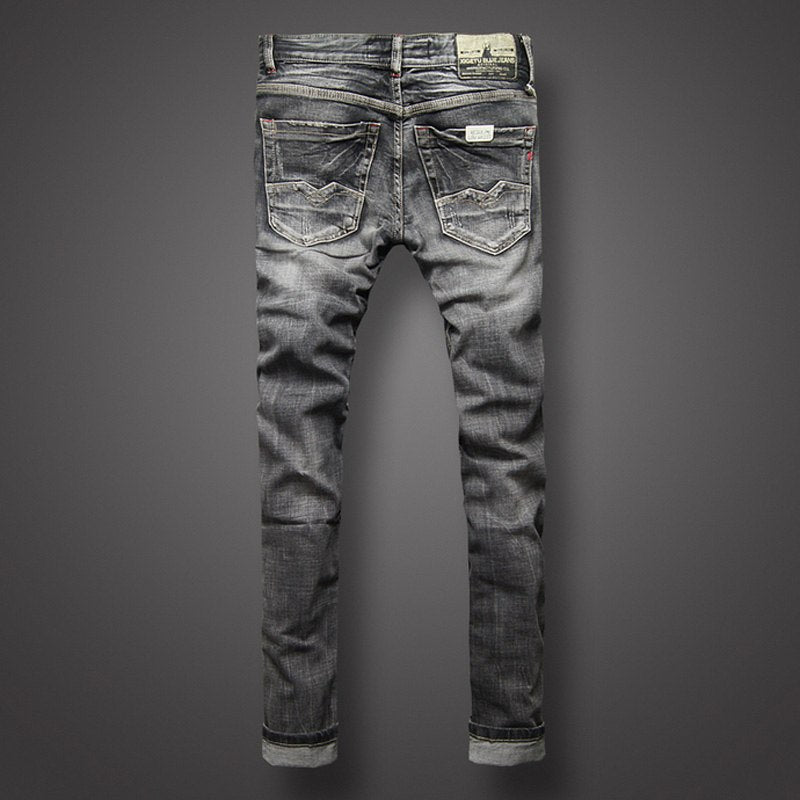 Black Gray Color Denim