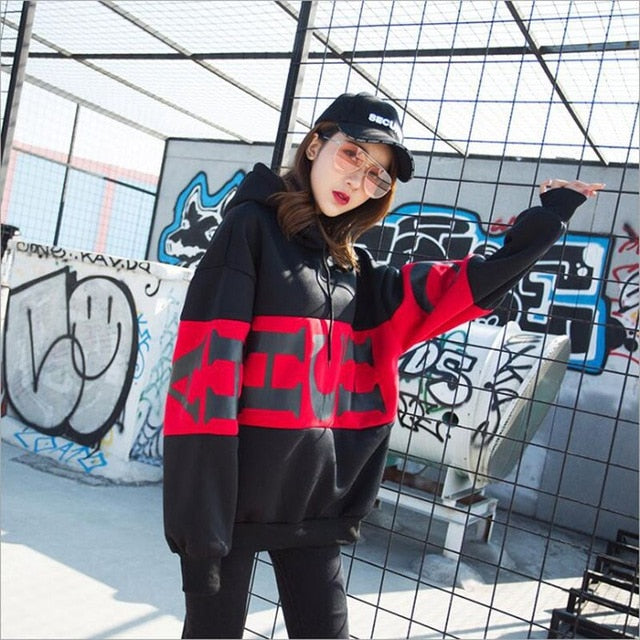 Hip Hop Hoodie Men Spring Fleece Street wear